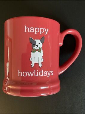 Threshold Red "Happy Howlidays" Dog Holiday Mug